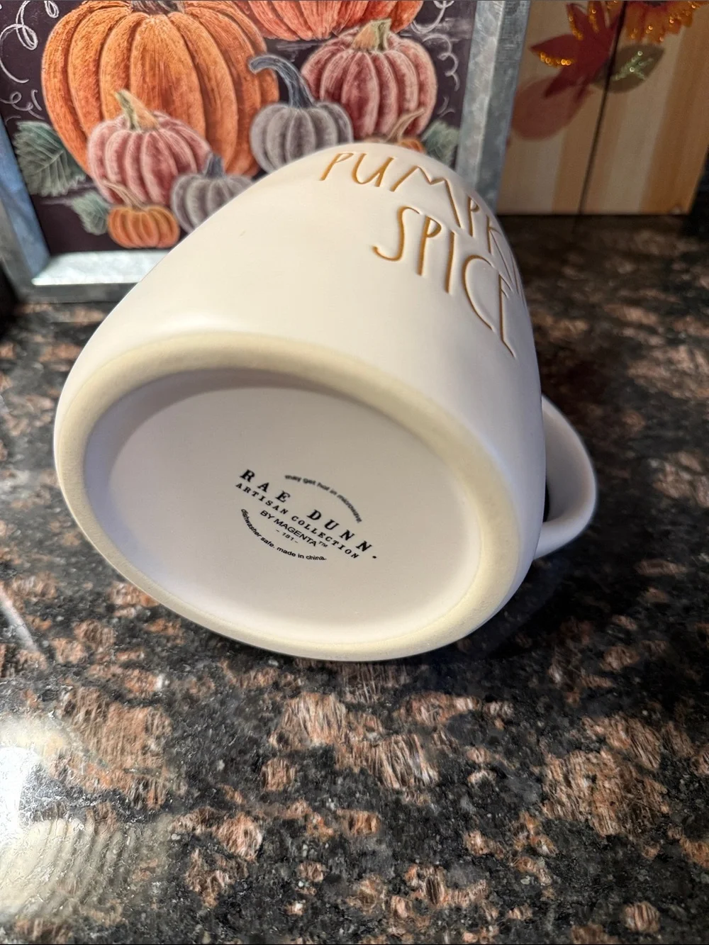 ☕️🍂 Rae Dunn Pumpkin Spice Coffee Mug